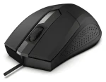 Rebeltec Focus / Drátová myš / optická / 1200 DPI / 3 tlačítka / 125 Hz / USB / 1.8 m (RBLMYS00059)