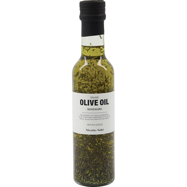 Nicolas Vahé Extra panenský olivový olej s rozmarýnem 250 ml, zelená barva, sklo