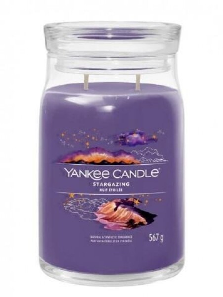 YANKEE CANDLE Stargazing svíčka 567g / 2 knoty (Signature velký)