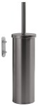 Gedy - FLIP WC štětka závěsná, systém Lift&Clean, gun metal 52330381