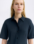 Thinking MU Navy Fish Patch Roberta Jumpsuit BLUE XS