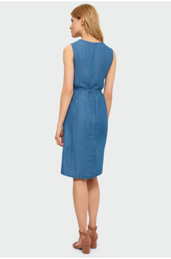 Dámské riflové šaty SUK566 Greenpoint středně modrá 36