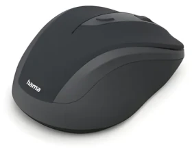 Hama WM-400 černá / Bezdrátová optická myš / 1600 DPI / 6 tlačítek / 2.4 GHz (173077)