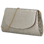 Stylové dámské psaníčko Michelle Moon Poppi, zlaté