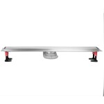REA - Scarico lineare Neox Superflow BRUSH NICKEL 90 REA-G2708