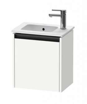 DURAVIT - Ketho.2 Umyvadlová skříňka 44x41x29 cm, 1 dvířka, panty vpravo, matná bílá K25060R18180000