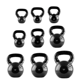 HMS KNV24 24 kg černá / Kettlebell / litina, vinyl