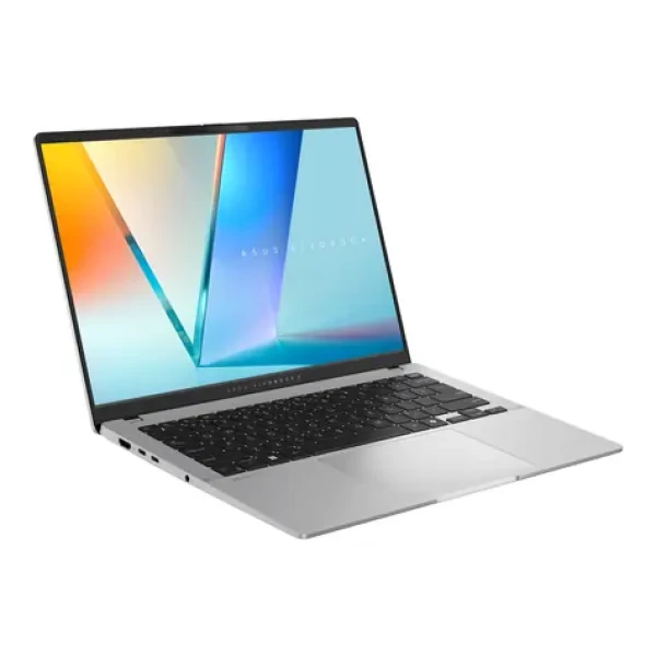 ASUS Vivobook S14 stříbrná / Notebook / 14" WUXGA OLED / Intel Core Ultra 7 256V 2.2GHz / 16GB / 512GB SSD (S5406SAL-OLED329WZ)