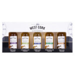 West Cork „ Tasting set ” Irish whiskey 43% vol. 5x0.05 l