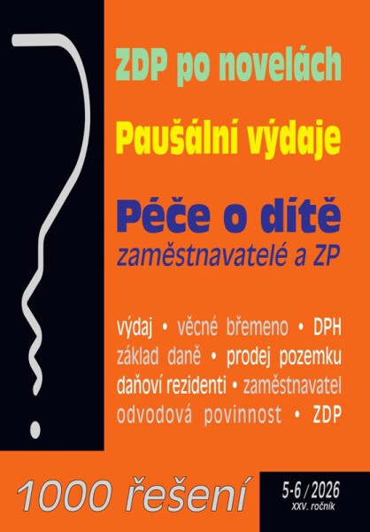 1000 řešení 5-6/2026 - kolektiv autorů