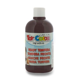 Toy Color Temperová barva Ready Tempera 500ml - hnědá
