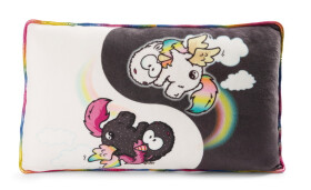 Plyšový polštářek Jednorožec Yin & Rainbow Yang - NICI