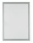 Durable Klapací rám hliníkový A2 stříbrný / Klapací rám / Nástěnný / 450 × 625 mm (500823)