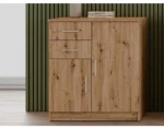 Komoda Universal, 79 cm, dub artisan