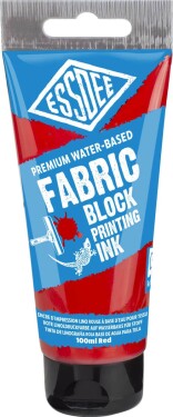 Essdee Fabric Printing Ink 100 ml červená