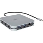 I-Tec Thunderbolt 3/USB-C Dual 4K Docking Station + USB-C to DisplayPort Cable (1,5 m) + Power Delivery 60W TB3HDMIDOCKPD