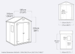 Keter MANOR domek 6x5DD