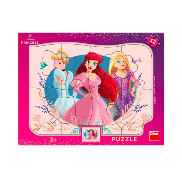 Puzzle 12 Princezny deskové