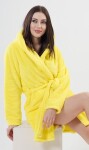 Dámský župan krátký s kapucí Vienetta Secret Citron