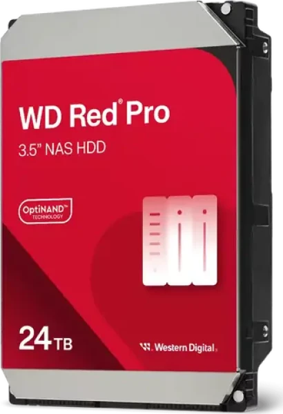 WD Red Pro WD241KFGX 24TB / HDD / 3.5" SATA III / 7 200 rpm / 512MB cache / 5y / pro NAS