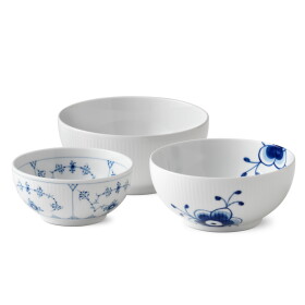 Royal Copenhagen Porcelánové misky Gifts With History – set 3 ks, bílá barva, porcelán,