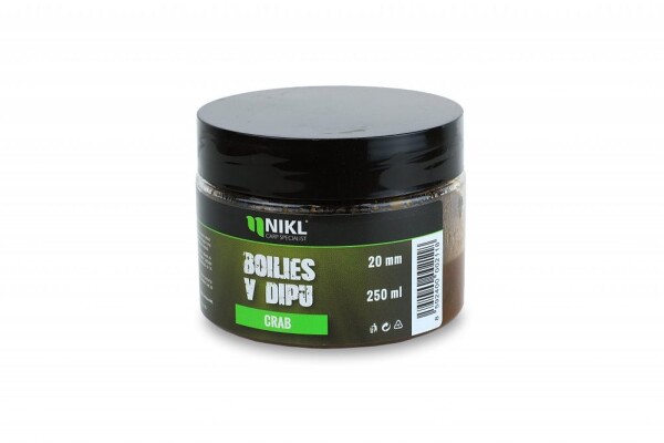 Nikl Boilies v dipu Crab 250g - 24mm,Nikl Boilies v dipu Crab 250g - 24mm