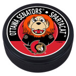 Mustang Puk Ottawa Senators NHL Sparty Mascot Textured Puck