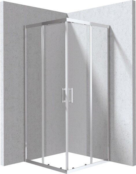 DEANTE - Funkia Evo čtvercový sprchový kout, čtvercový, 90x90 cm, KYC_0099P