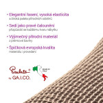 Bielastické potahy COSTINA oříšková dvojkřeslo (š. 120 - 160 cm)