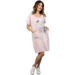 HOSH Dámské šaty Sora Velikost: UNI, Barva: Červená