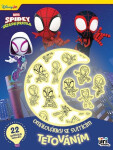 Spidey - Omalovánky se svítícím tetováním