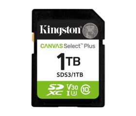 Kingston SDXC karta 1TB Canvas Select Plus, U1, V10, A1 EDF_443777