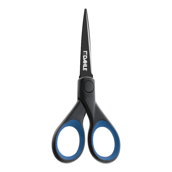 Dahle nůžky Office Titanium, 13 cm, symetrické, černé