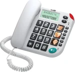 Maxcom KXT 480 bílá / Stolní telefon (KXT480BBBIA)