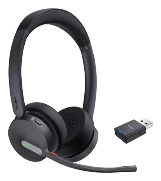 Yealink WH64 Hybrid Dual černá / Sluchátka / mikrofon / Bluetooth 5.2 / Na uši (1208685)