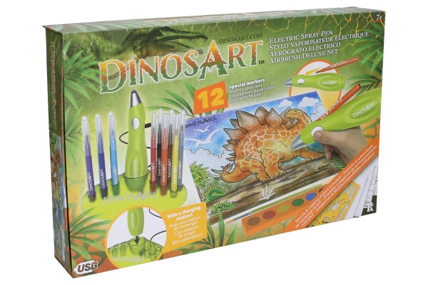 DinosArt Airbrush omalovánky set