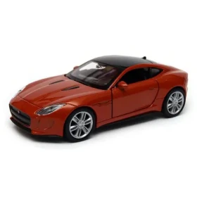 Welly Jaguar F-Type Coupe tmavě-oranžová