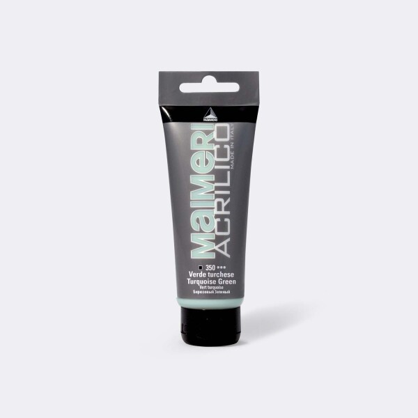 Akrylová barva Maimeri Acrilico 75 ml - tyrkys zelený 350