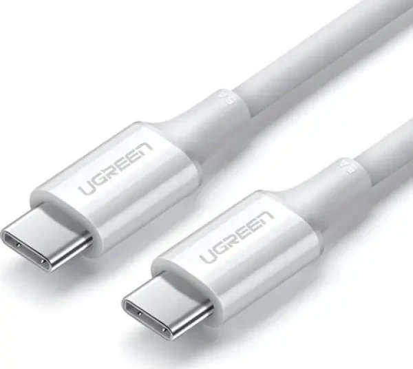 Ugreen Kabel USB-C - USB-C 2 m bílá / Kabel / Rychlé nabíjení (6957303865529)