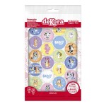 Dortisimo Jedlá hmota Dekora Bluey (kolečka 3,4 cm)