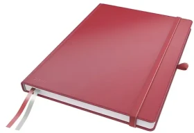 LEITZ Zápisník Complete červená / A4 / Čtverečkovaný / 96 g/m2 (44710025)
