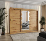 Šatní skříň Abi Spoti Rozměry: 250 cm, Barva korpusu + barva dveří: Kašmír + Kašmír