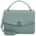 Módní dámská koženková kabelka do ruky MaxFly Jolanta, džínově modrá