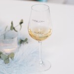 Bella Rose Sklenice na víno Problem Solved, čirá barva, sklo, 350 ml