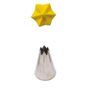Decora trezírovací špička hvězda č. 10