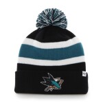 47 Brand Pánská Zimní Čepice San Jose Sharks 47 Breakaway Cuff Knit