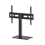 Gembird TVS-D75S-01 černá / Stolní stojan pro TV / 37"-75" / VESA 600x400 mm / nosnost 40 kg / sklopný (TVS-D75S-01)