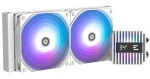 Zalman Alpha2 A24 bílá / Vodní chladič CPU / AIO / 2x 120 mm / PWM / ARGB (ALPHA2 A24 White)