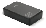 Powerbanka 20 000 mAh černá / Powerbanka / LCD displej / 2x USB-C / 1x USB / QC4.0 20W (EB-22QB)
