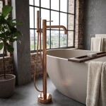 REA - Volně stojící baterie Lungo Diamond Copper REA-B2248